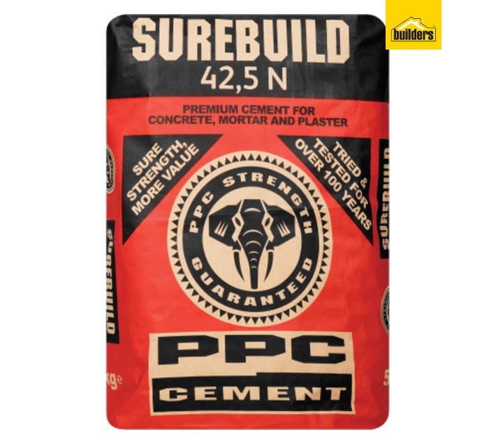 PPC Surebuild 42.5N Cement (50kg) | Shop Cement | Cement | Building