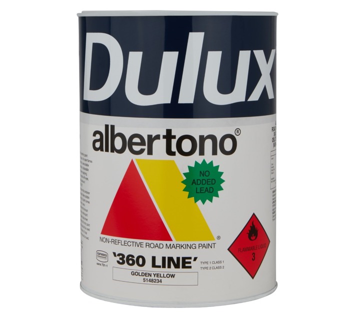 Dulux Trade Golden Yellow Road Line Marking Paint at Rs 350/litre, Road Marking  Paint in Nagpur