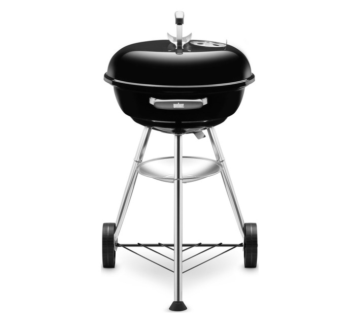 Weber Compact Kettle Grill 47 cm Charcoal Braai with Removable Ash