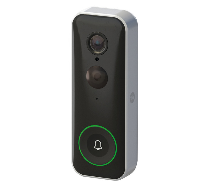 Yale Smart Video Doorbell White and Black Builders Security and
