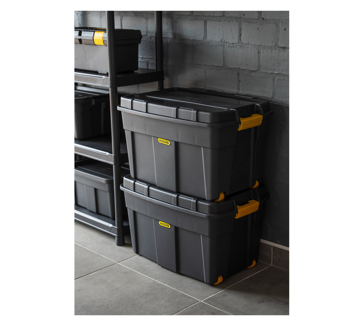 Addis 110 L Rough Tote Storage Box with Wheels Heavy-Duty