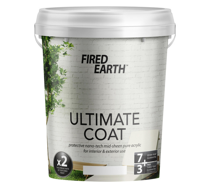 Fired Earth Ultimate Coat Paint Zenith 20 L Builders Paint for Sale