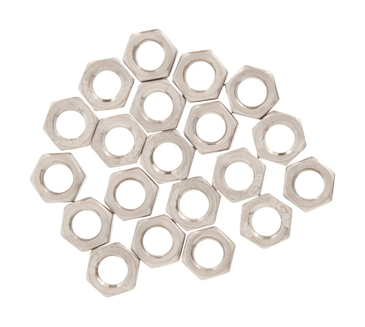 A2 STAINLESS STEEL HEX HEXAGON LEFT HAND THREAD FULL NUTS HEX REVERSE NUT - View #12