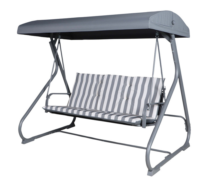 Colorado Metal Swing Chair Outdoor Garden Swing with Adjustable