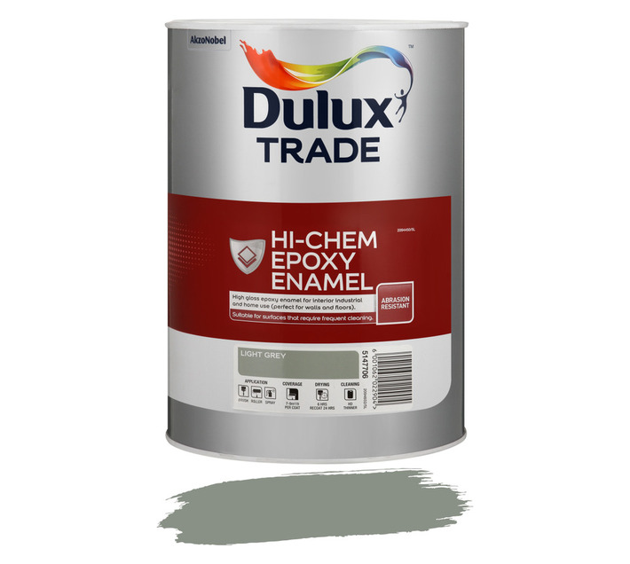 Metal Paint Dulux Epoxy Enamel Dulux Trade Hi-Chem Epoxy Enamel