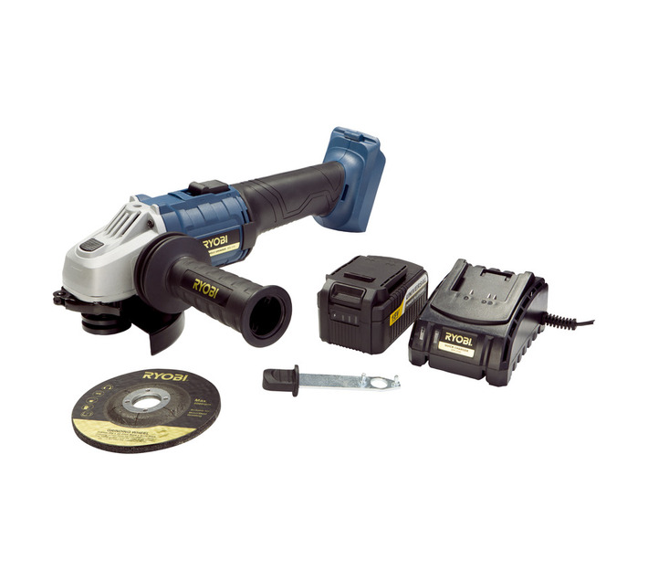 Ryobi Cordless Angle Grinder 18 V XG-115K Includes Battery