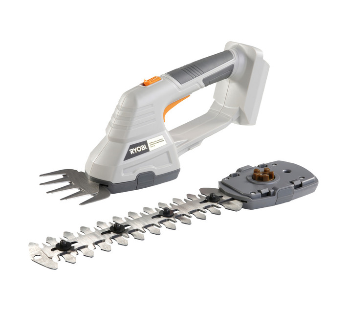 Ryobi Battery-Powered Cordless Pole Pruner and Hedger 2-in-1 – 18