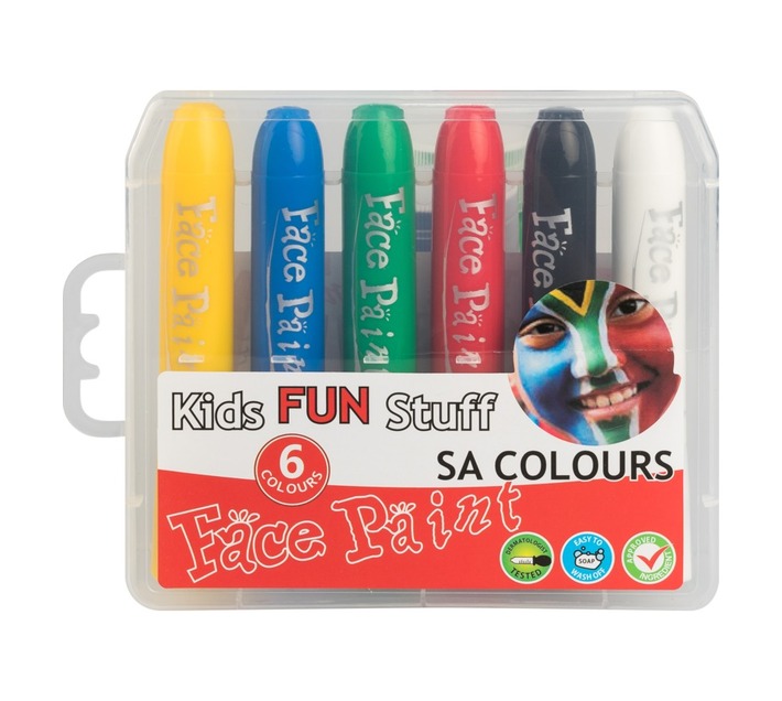 SA Flag Face Paint Kit - - Dala