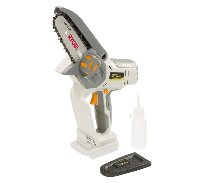 Ryobi 18 V Cordless Hand Chainsaw – Compact Garden Power Tool 100