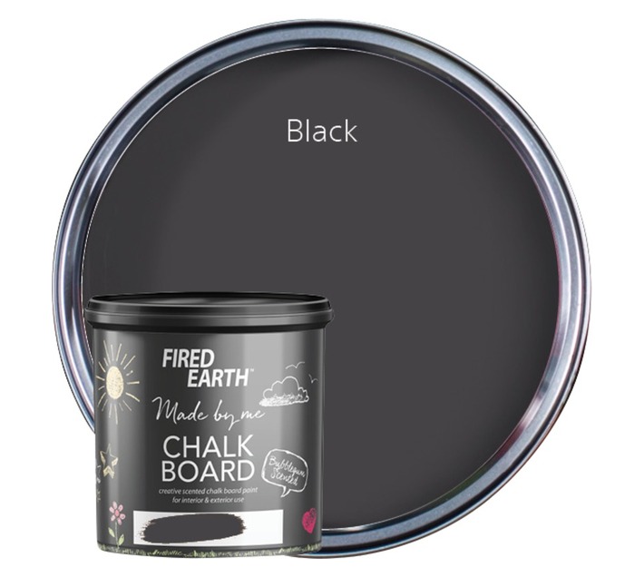 Buy Fired Earth Chalk Board Paint - Black (1L)