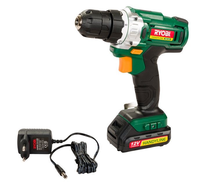 Ryobi Cordless Drill Driver 12 V HLD-120 Builders Tools and