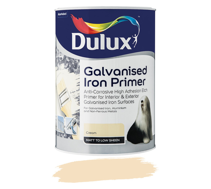 Dulux Galvanised Iron Primer Cream L Builders Paint for Sale