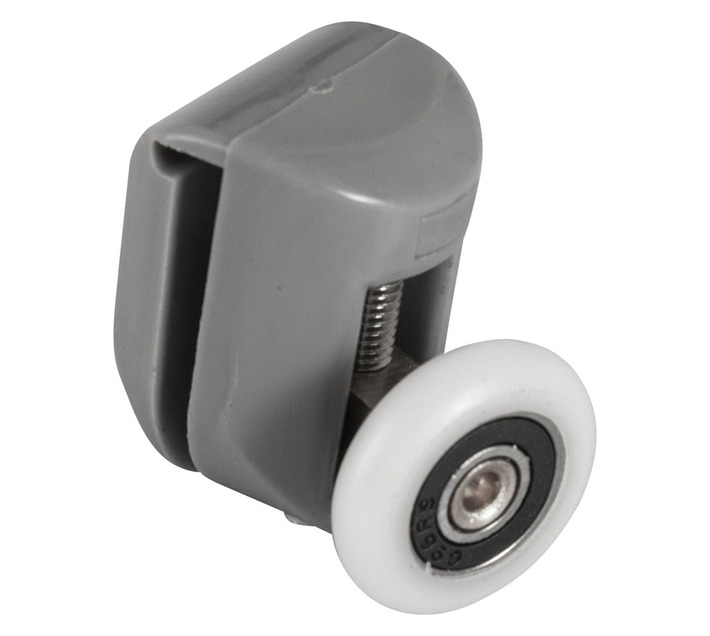 Builders Single Top Shower Door Wheel Grey Builders Plumbing