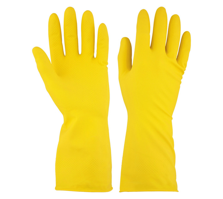 Evrigard Household Gloves Yellow Medium Builders Safety and