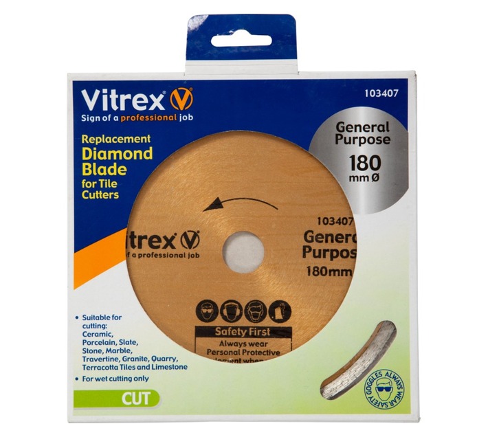 DEX Diamond Blade 180mm (Wet)