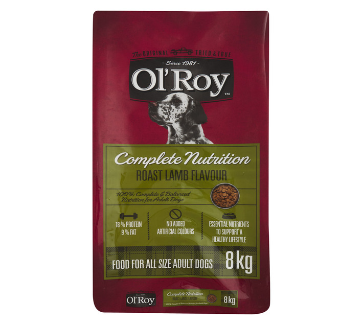 Ol' Roy Complete Nutrition Roast Lamb Flavour Dry Dog Food kg