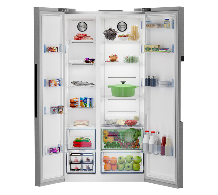 Defy Freestanding Side by Side Fridge Freezer without Water